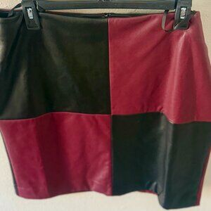 Leather Skirt